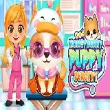 Doc HoneyBerry Puppy Surgery